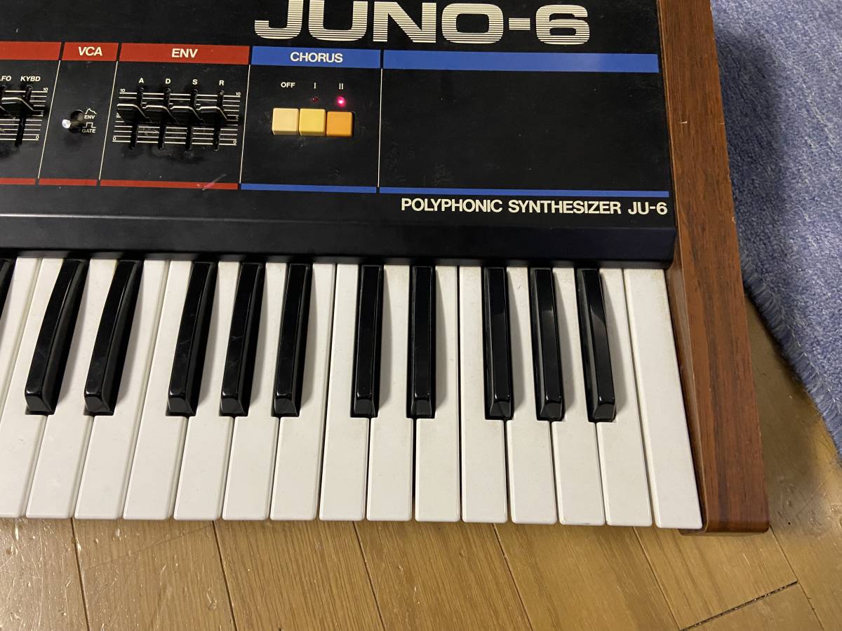 Roland　JUNO-6　ポリフォニック・シンセ　動作品_画像7