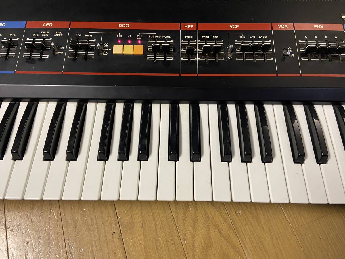 Roland　JUNO-6　ポリフォニック・シンセ　動作品_画像8