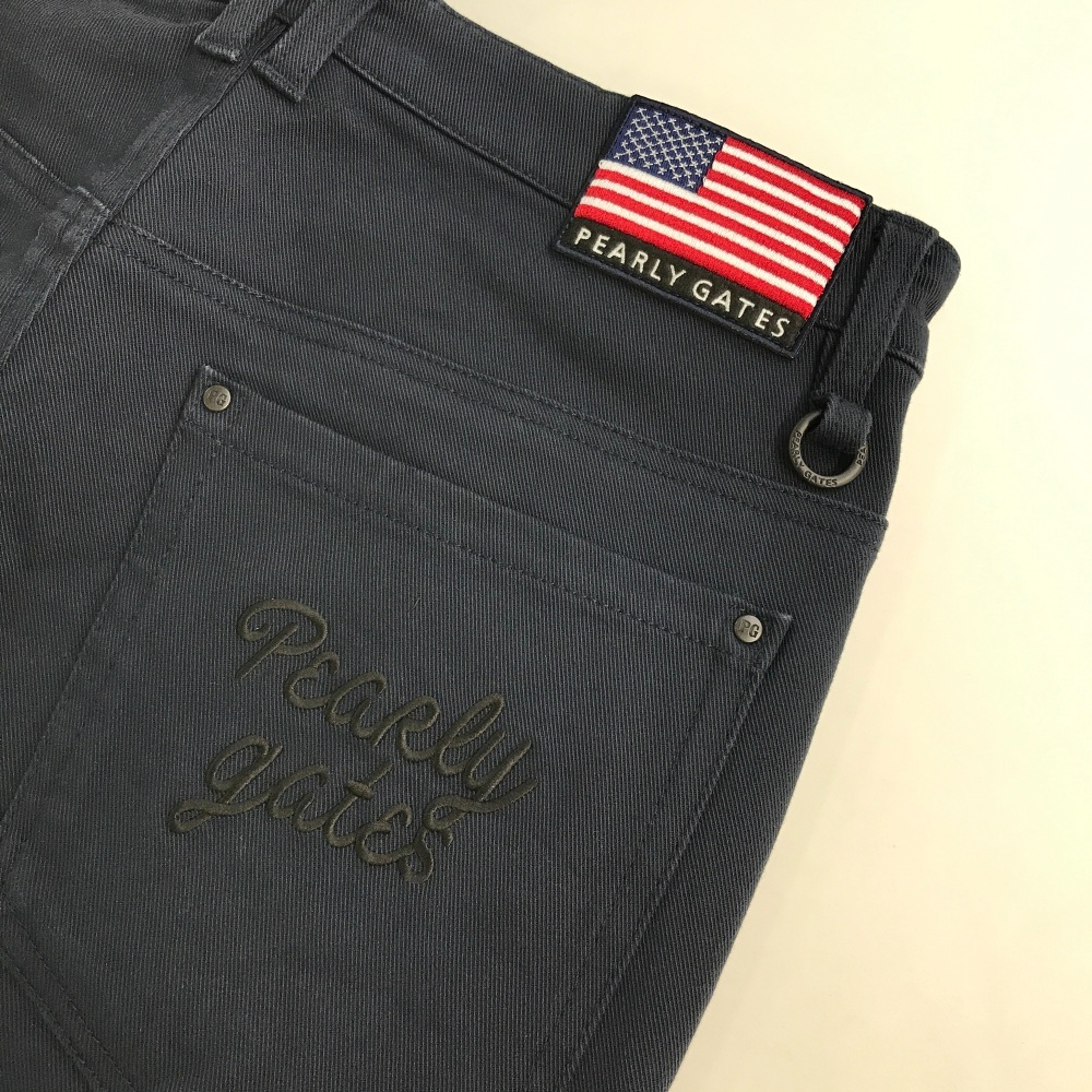 即決】PEARLY GATES パーリーゲイツ ストレッチパンツ ネイビー系 4