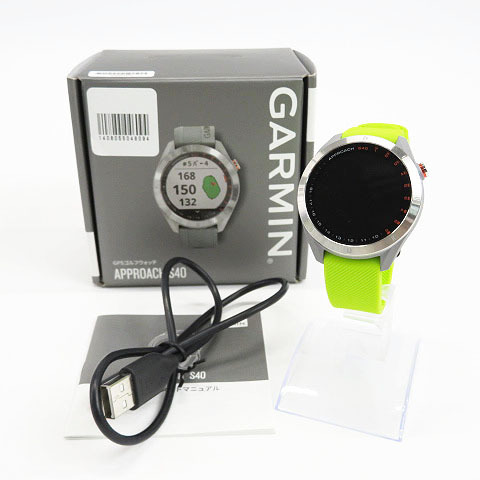 1円】GARMIN ガーミン GPSナビ Approach S40 シルバー系 [240001657696