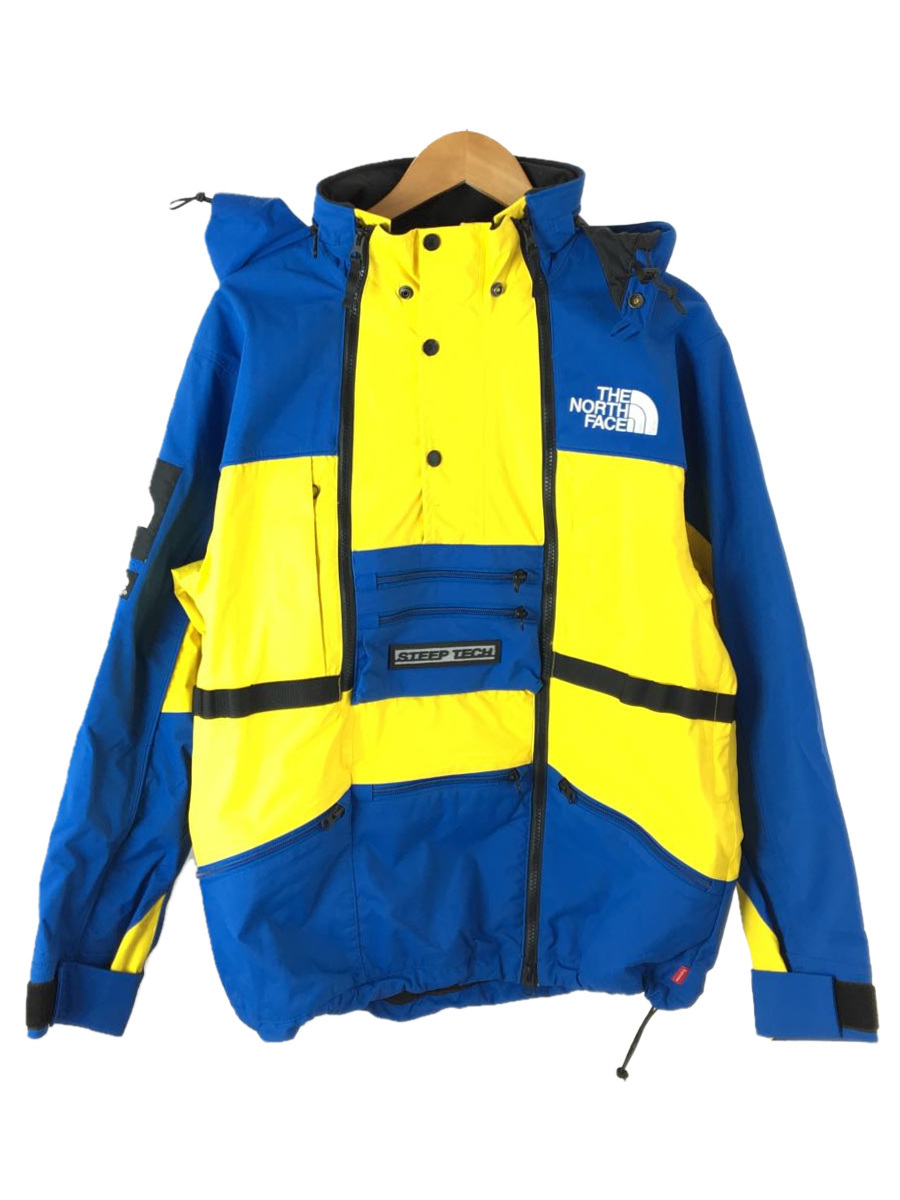 THE NORTH FACE◆STEEP TECH JACKET/マウンテンパーカ/M/ナイロン/BLU/NF0A2RES dfjk89KNuwzBPT03-30148 Mサイズ