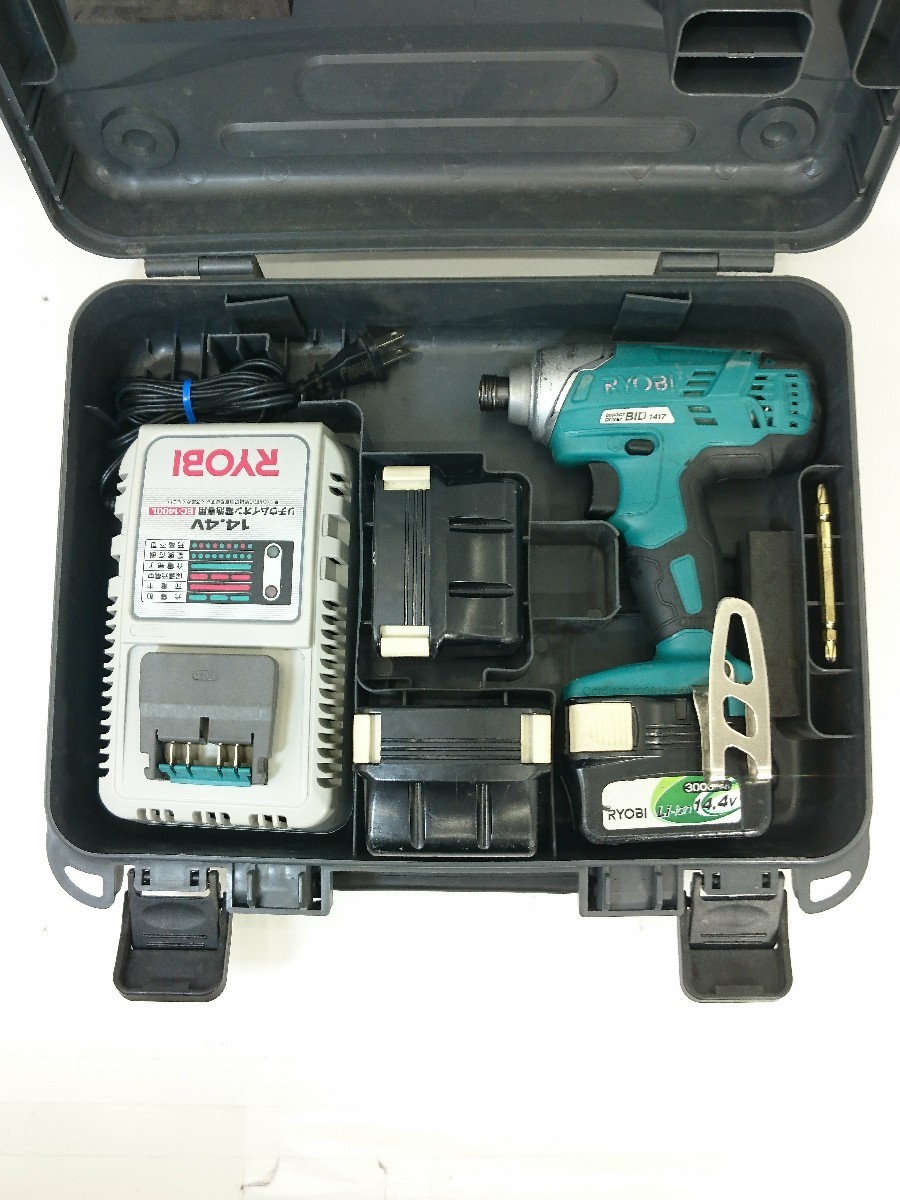 リョービ 充電式インパクトドライバ BID-1417L5 657706A - 通販