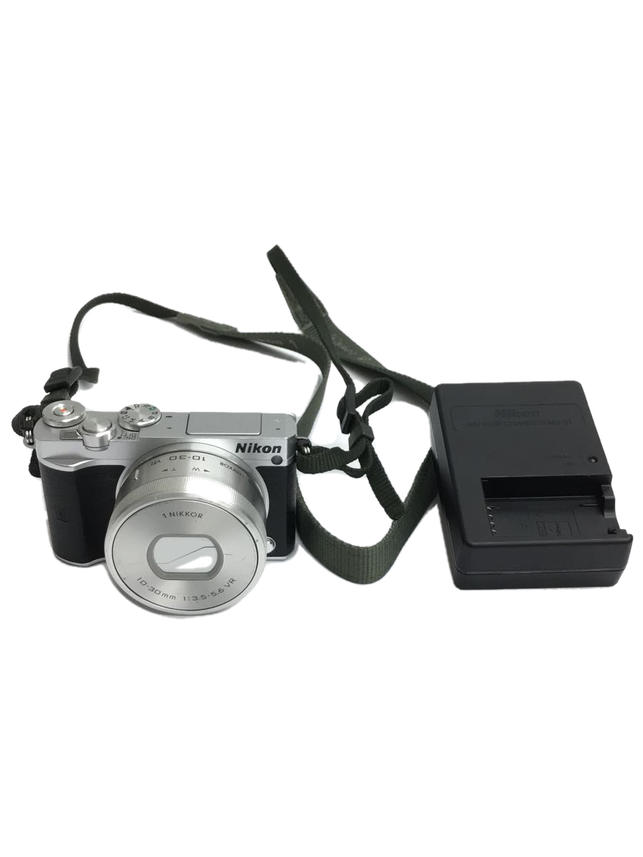 Nikon◆デジタル一眼カメラ Nikon 1 J5 標準パワーズームレンズキット [シルバー] ニコン