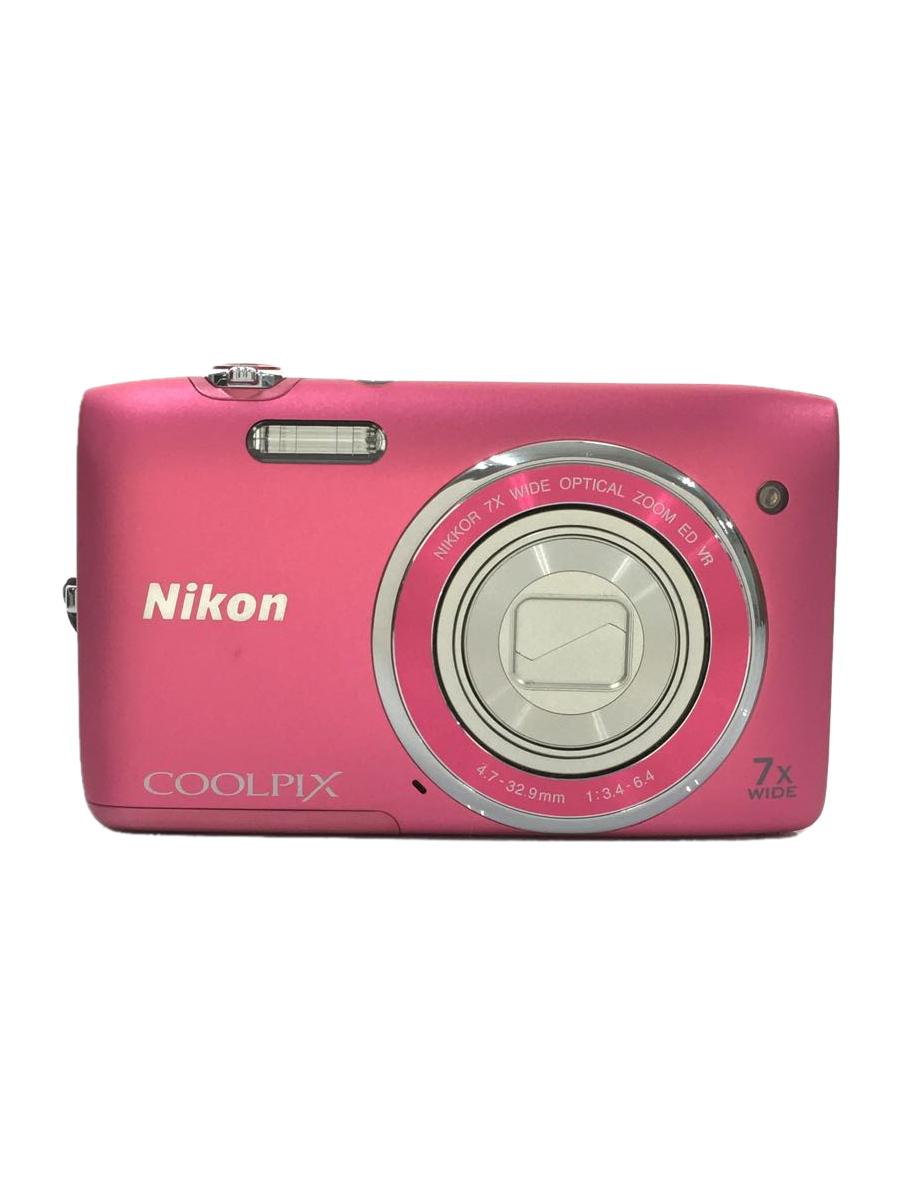 Nikon◆デジタルカメラ COOLPIX S3500 [ストロベリーピンク] ニコン