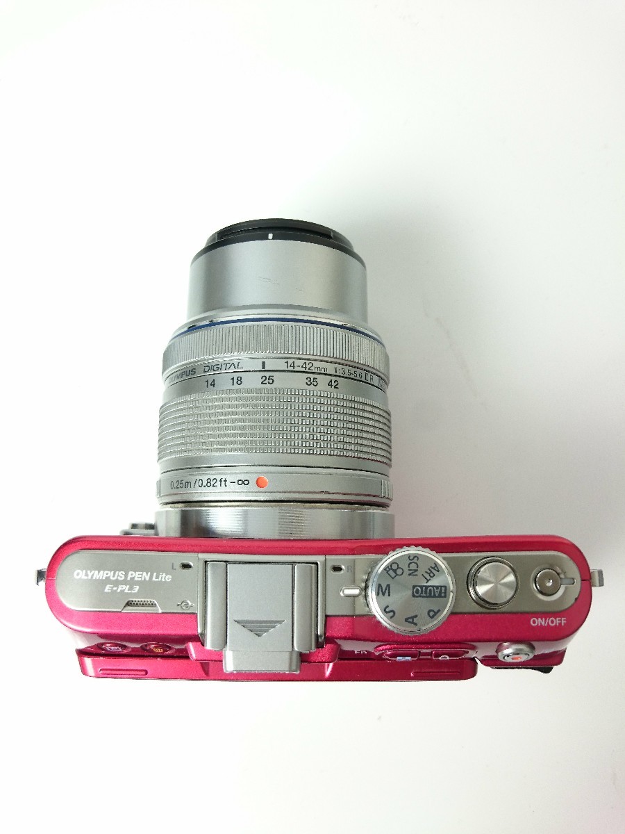 OLYMPUS◇デジタル一眼カメラ OLYMPUS PEN Lite E-PL3 ダブルズーム