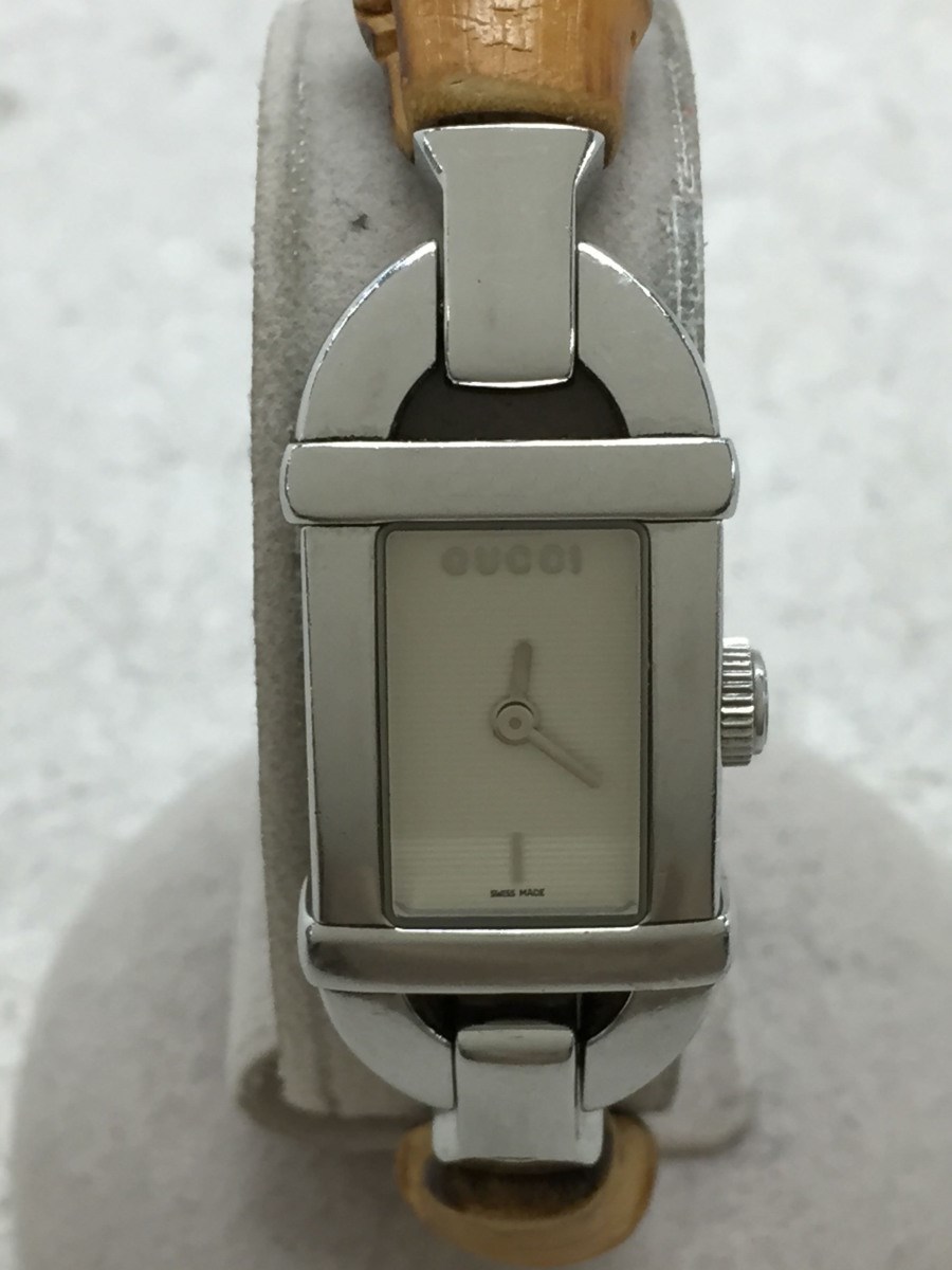高品質新作 Gucci 6800L クォーツ SS ステンレス の通販 by