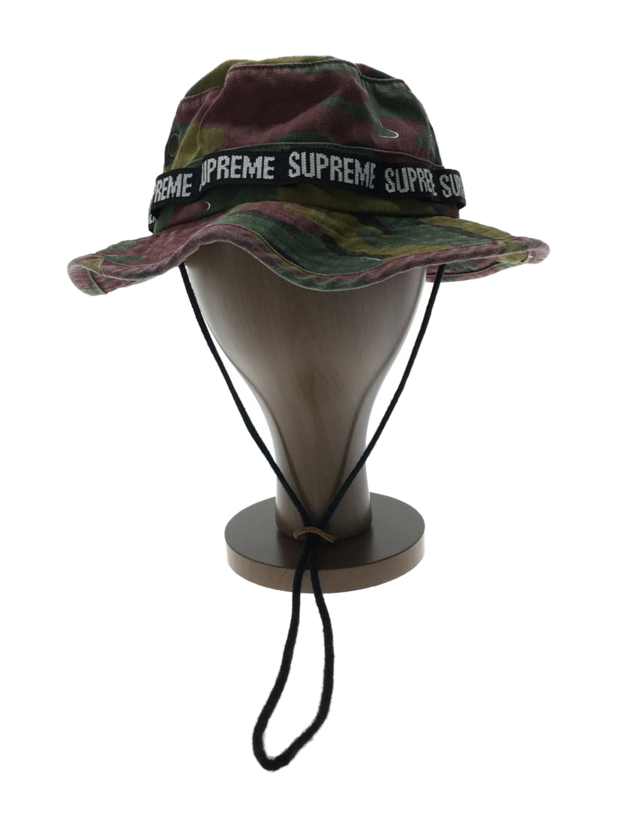 Supreme◇18SS/Military Boonie/バケットハット/コットン/カーキ/カモフラ その他 - www.gendarmerie.sn