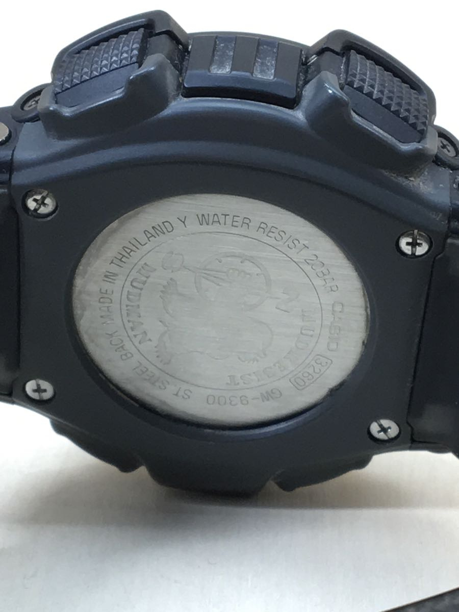 CASIO◇ソーラー腕時計・G-SHOCK/デジタル/BLK/GW-9300-1JF/MUDMAN