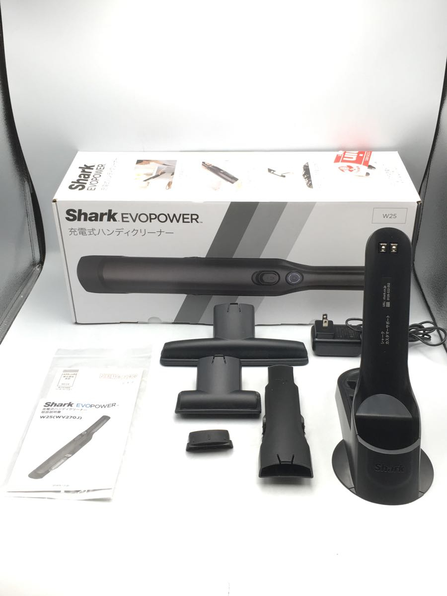 Shark◇掃除機/Shark/EVOPOWER W25/充電式ハンディクリーナー/BLK