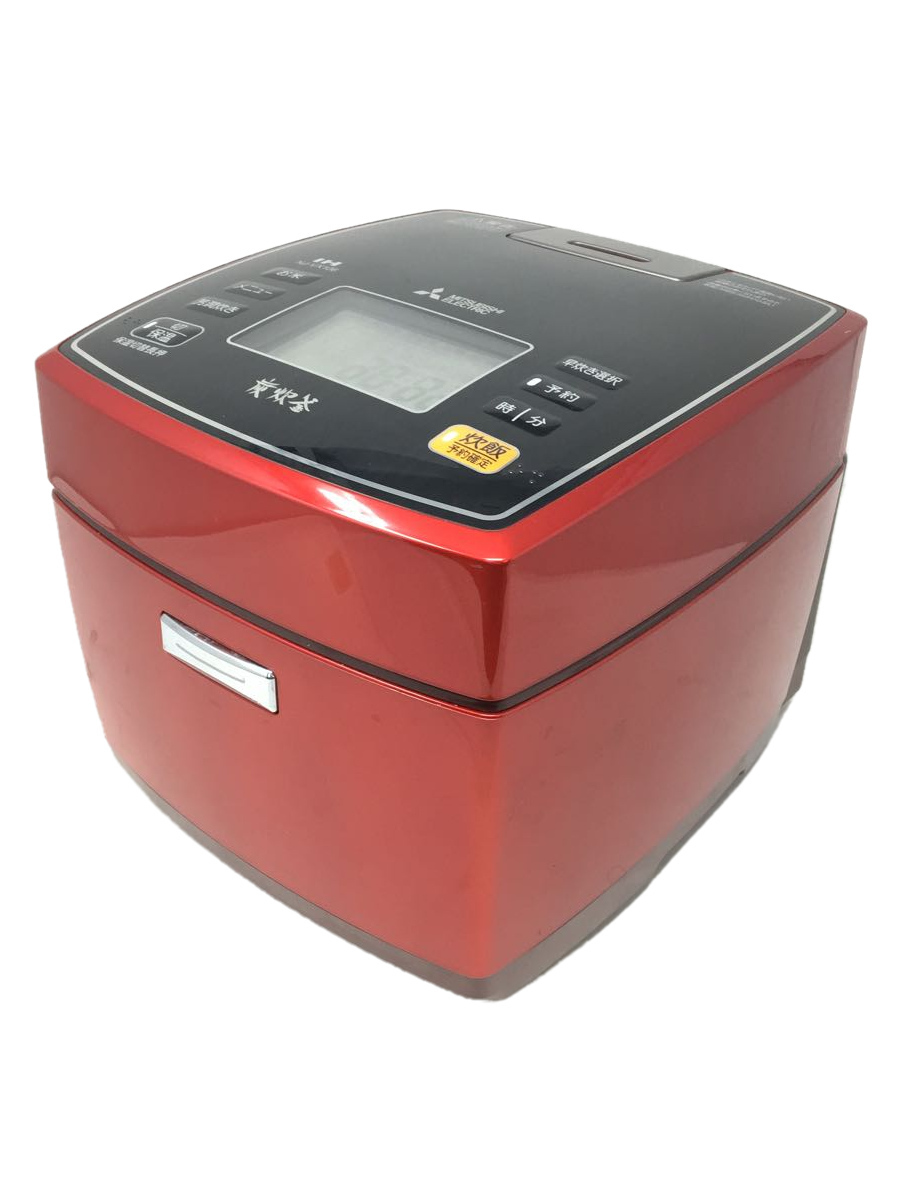 良質 【美品】三菱IHジャー炊飯器 MITSUBISHI NJ-VXB10-R RED 炊飯器