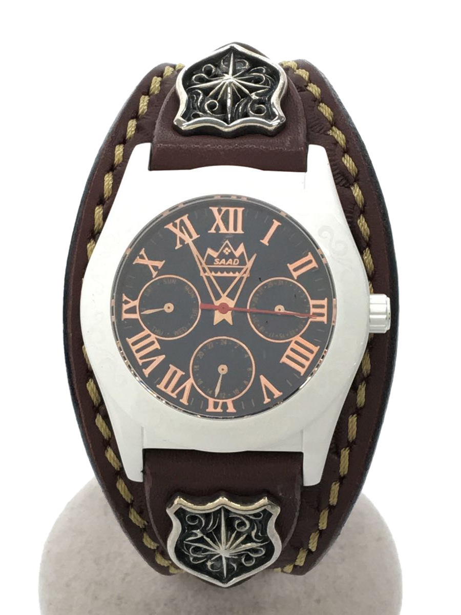 SALE/56%OFF】 SAAD レザーウォッチ 腕時計 クォーツ ecousarecycling.com