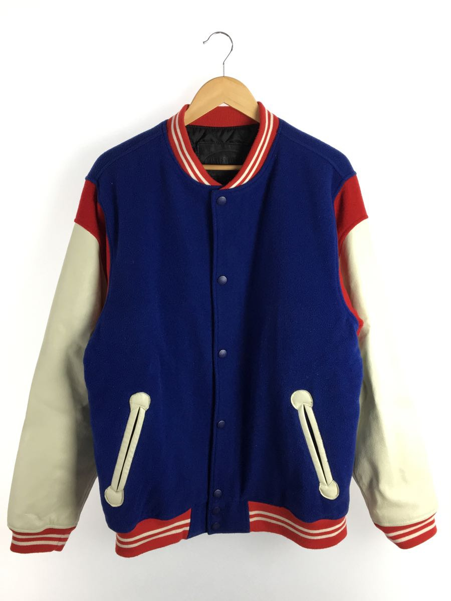 MASTERPIECE◇スタジャン/XL/ウール/BLU MASTERPIECE◇スタジャン/XL/ウール/BLU