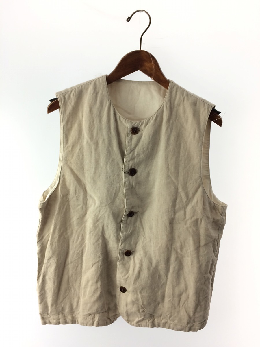 nest robe CONFECT◇Over Dyed Linen Crew Neck Vest/ベスト/3/リネン