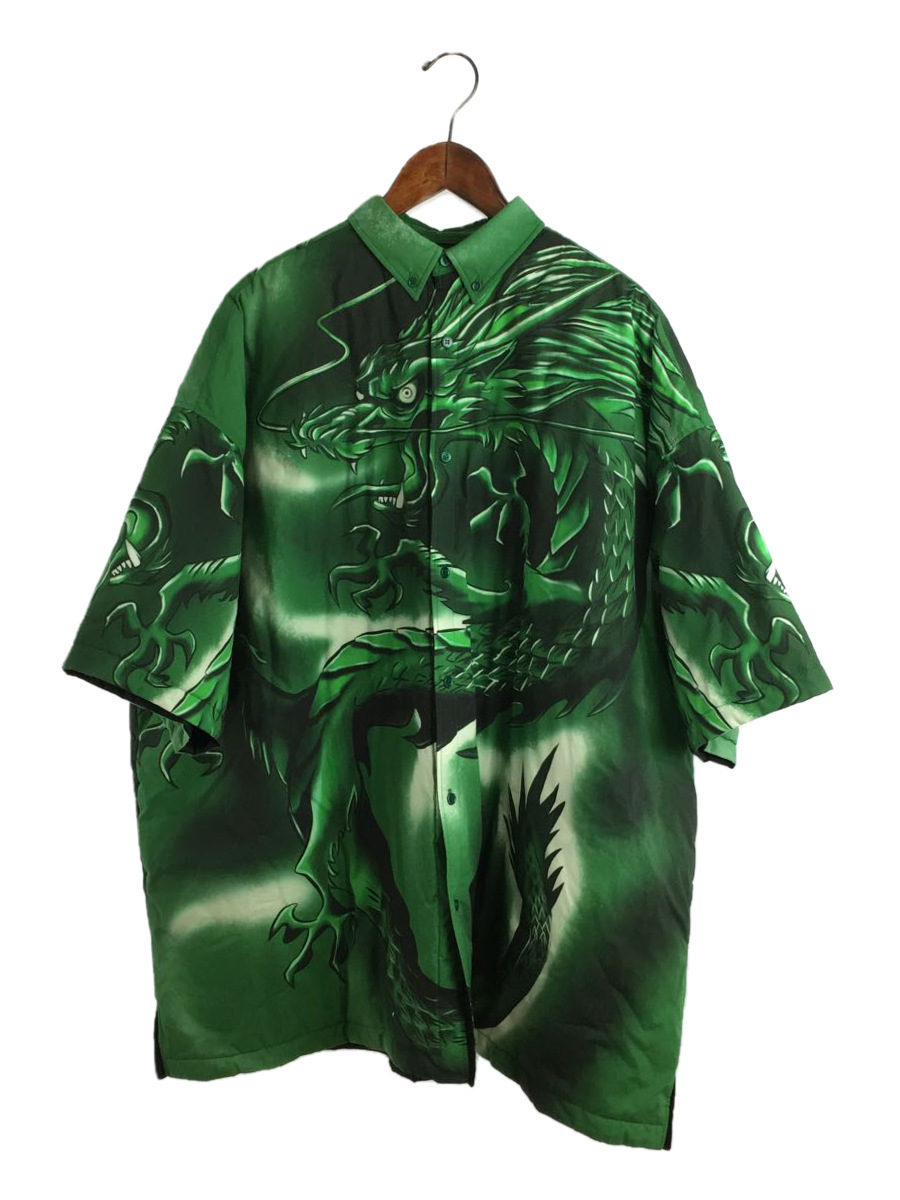 Dragon Shirt/ジャケット/44/ポリエステル/GRN/ドラゴン/龍/ www.lram-fgr.ma