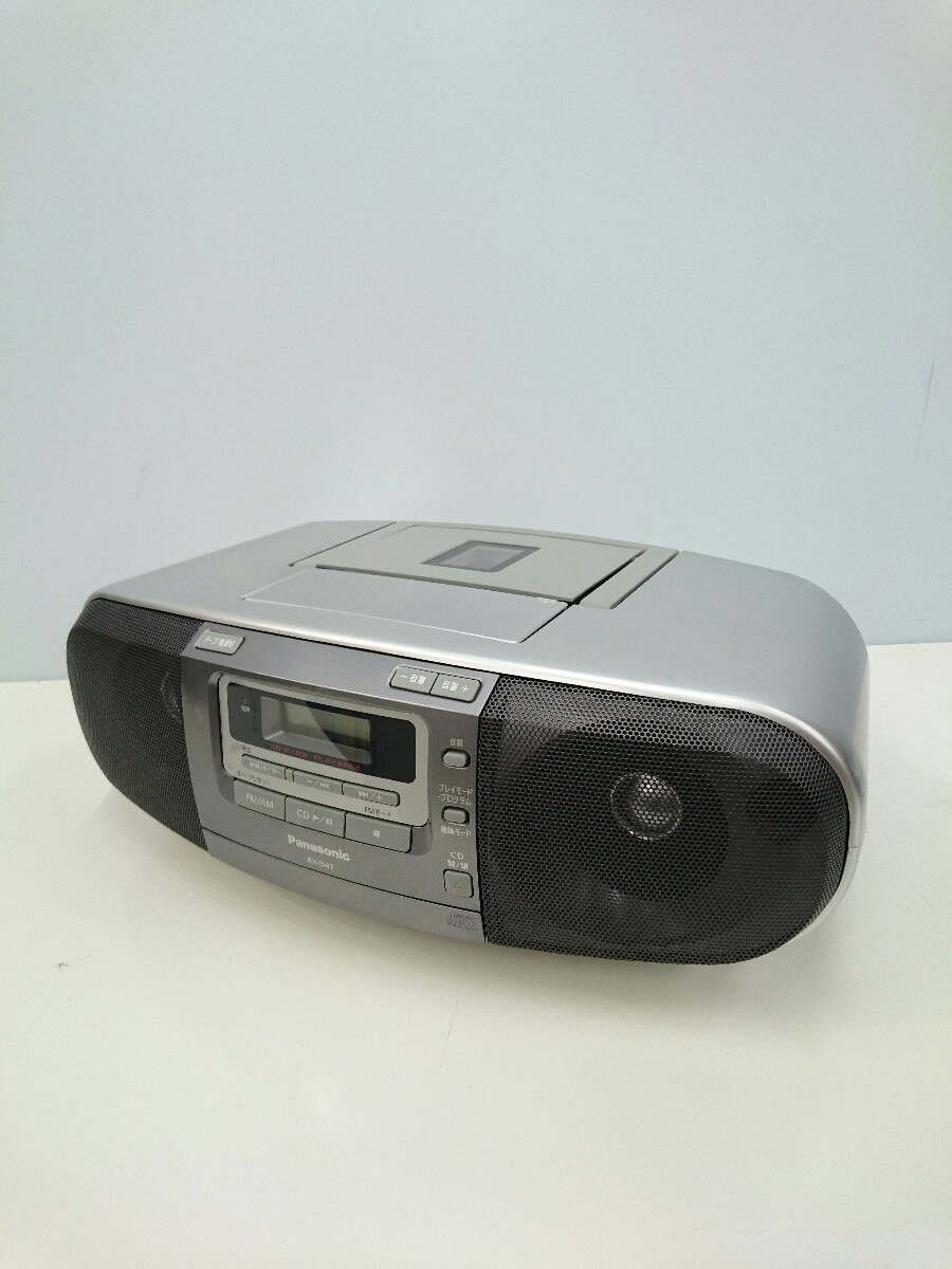 Panasonic◆CDラジカセ RX-D47 ラジカセ