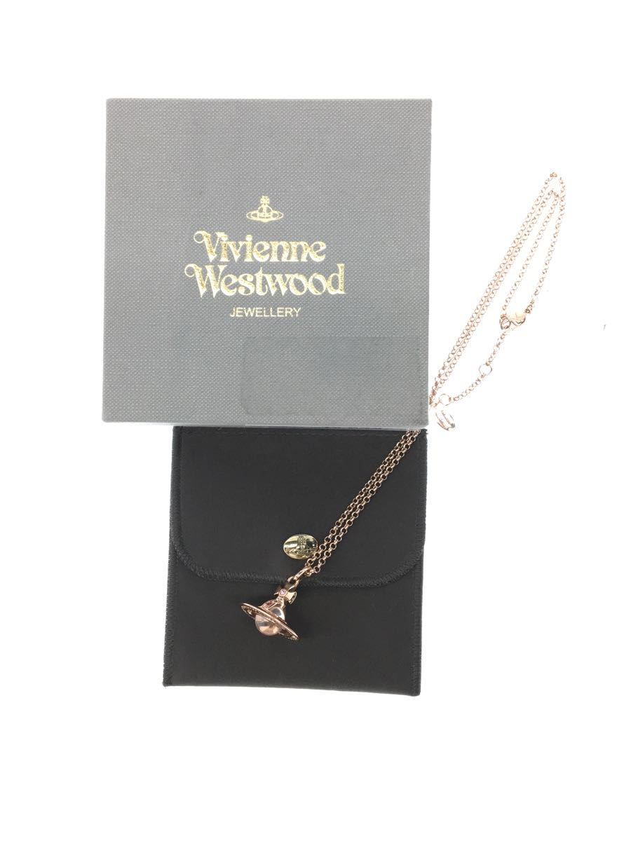 Vivienne Westwood◇ネックレス/カラーストーン/ゴールド/トップ有