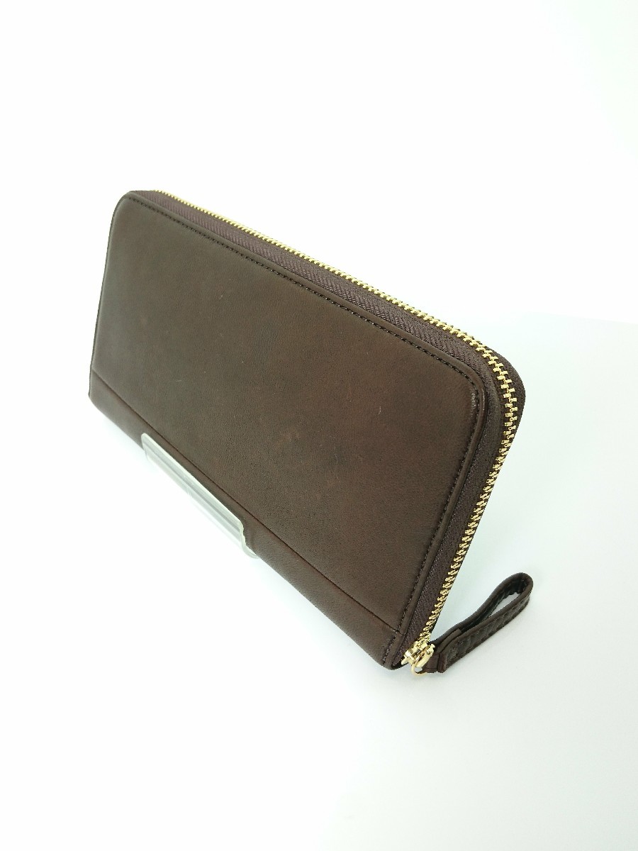 PORTER◇長財布/馬革/ブラウン/341-01318/ワイズウォレット/ラウンド