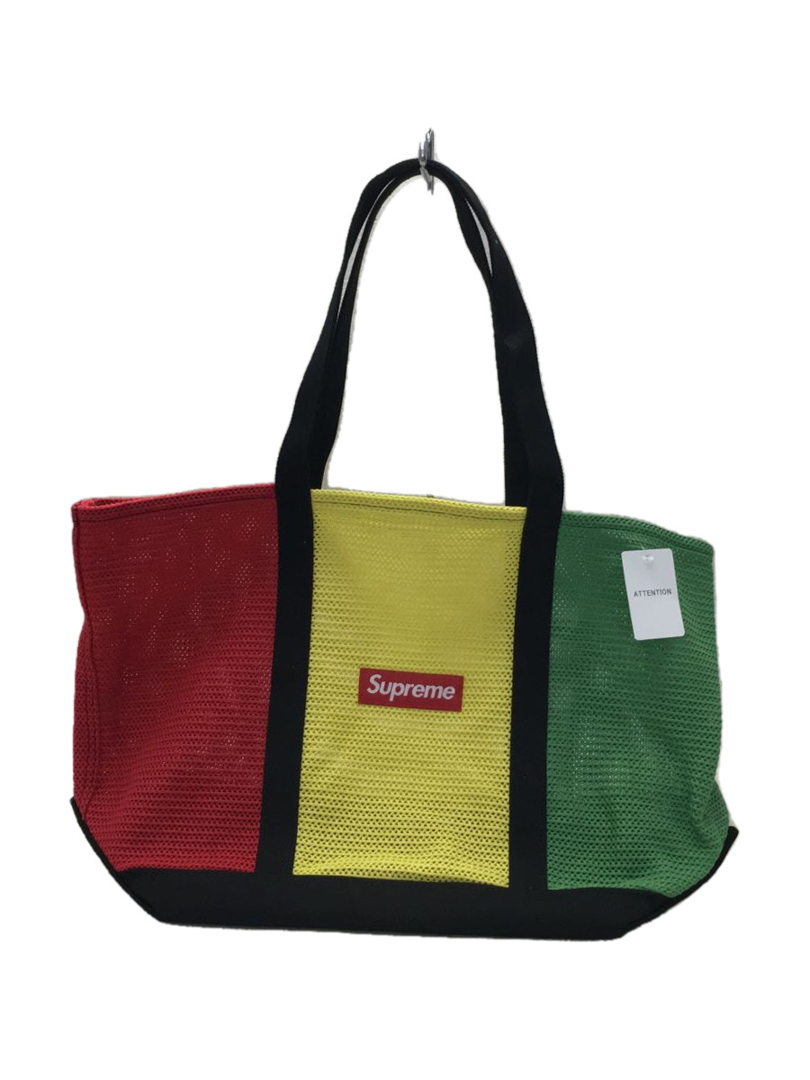 Supreme◆21SS/String Tote Bag/トートバッグ/コットン/マルチカラー トートバッグ
