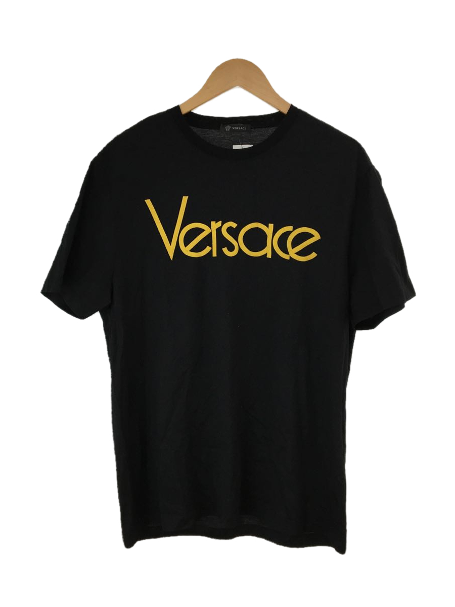 VERSACE◇Tシャツ/ロゴ刺繍/L/コットン www.grupo-syz.com