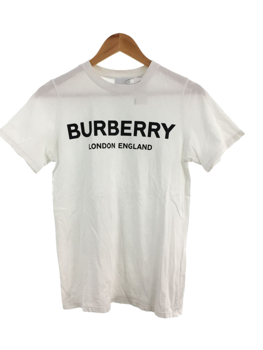 BURBERRY◇ロゴコットンTシャツ/14/コットン/WHT www.grupo-syz.com
