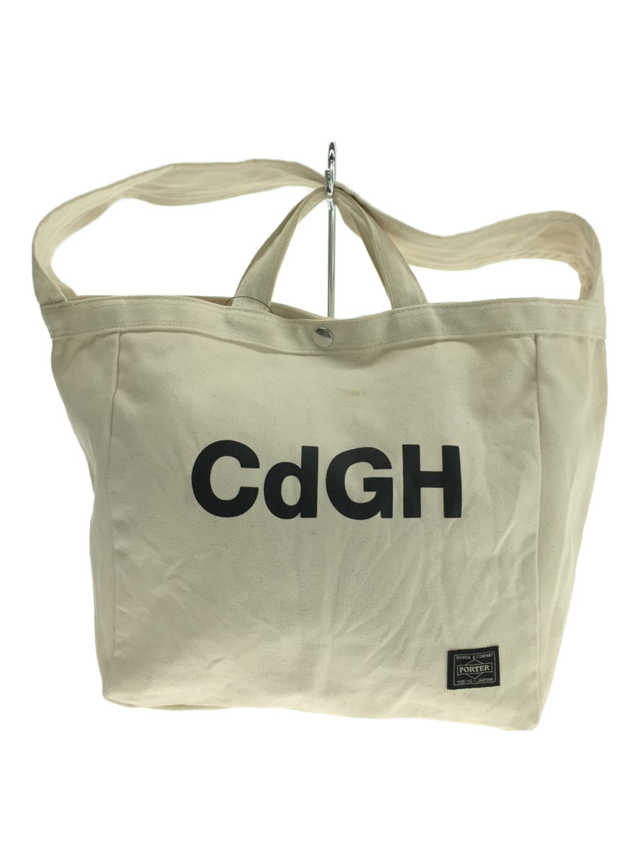 COMME des GARCONS HOMME◇×PORTER/キャンパスプリントトートバック
