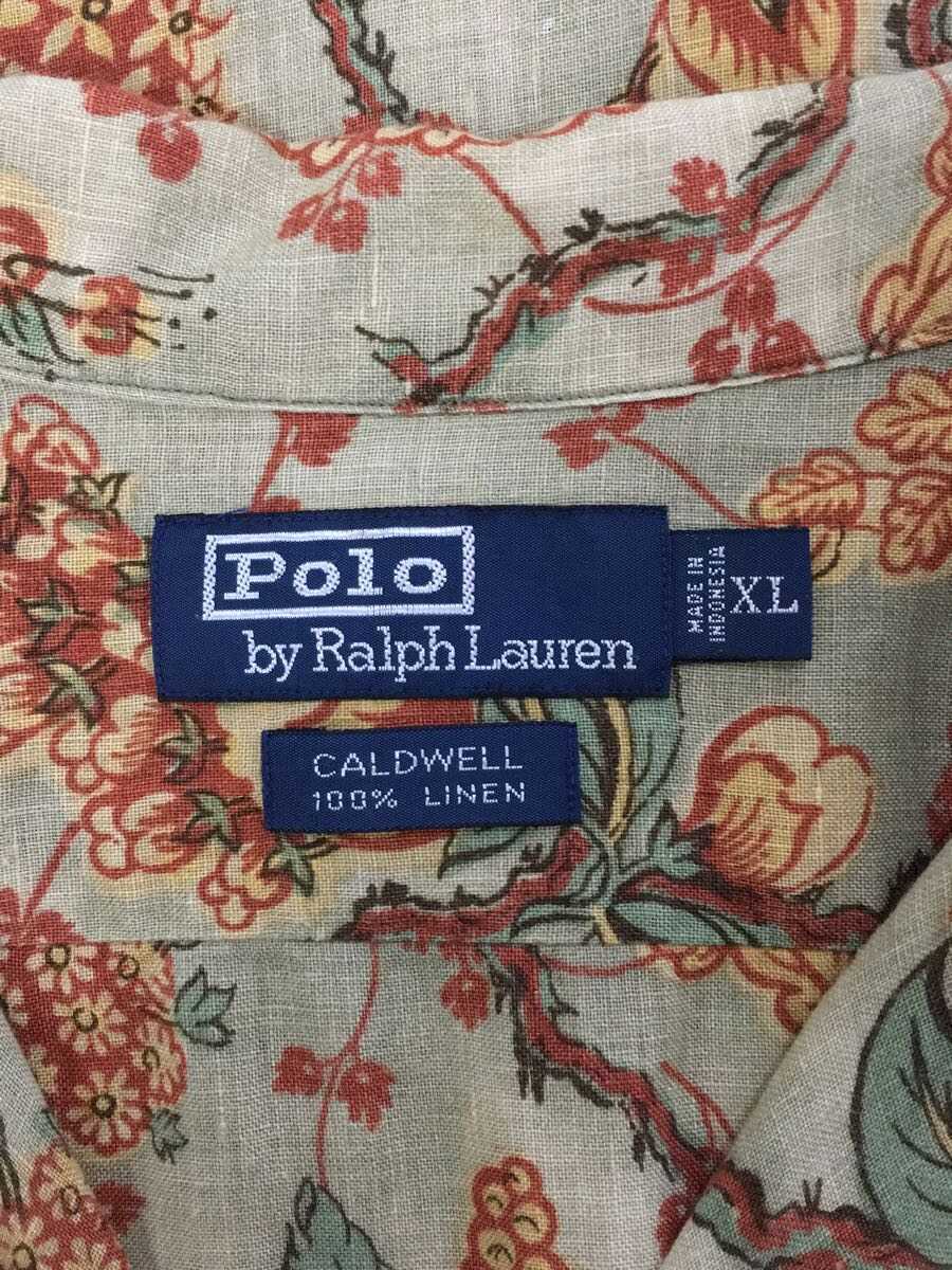POLO RALPH LAUREN◇90s/USED/CALDWELL/オープンカラーシャツ/アロハ