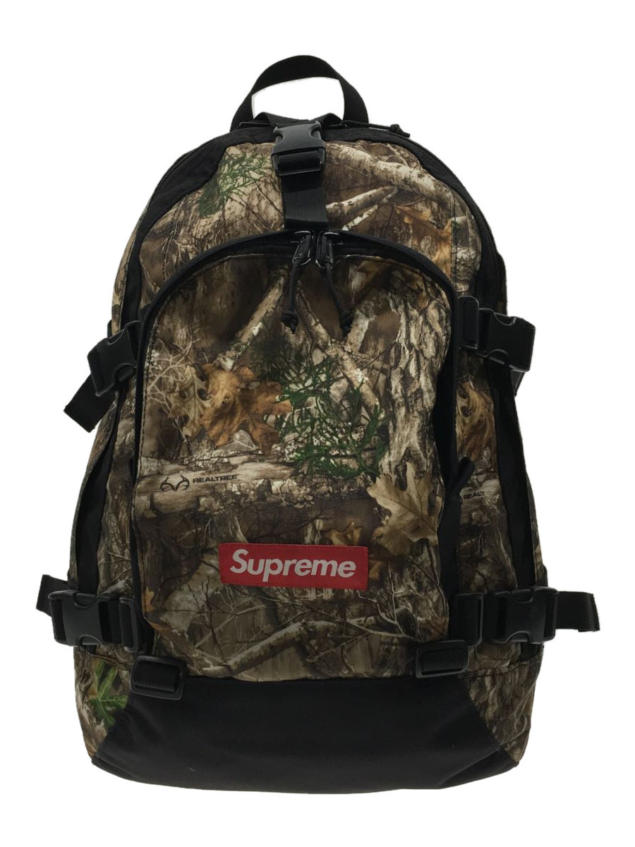 Supreme 19AW Backpack 本物新品保証 Real ◆セール特価品◆ Camo Tree ナイロン カモフラ