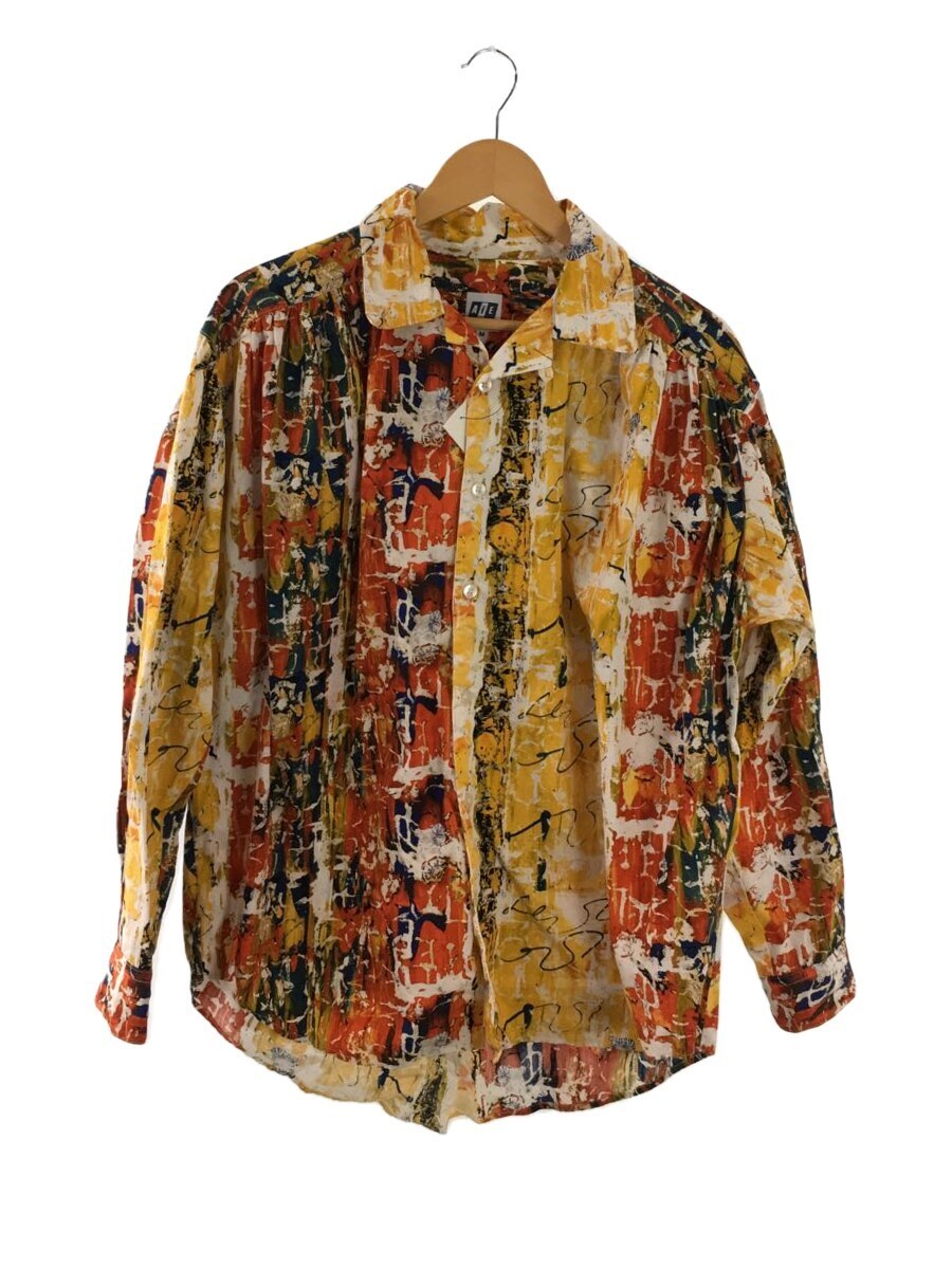 AiE◇21AW/Painter Shirt/Cotton Abstract print/長袖シャツ/JO573