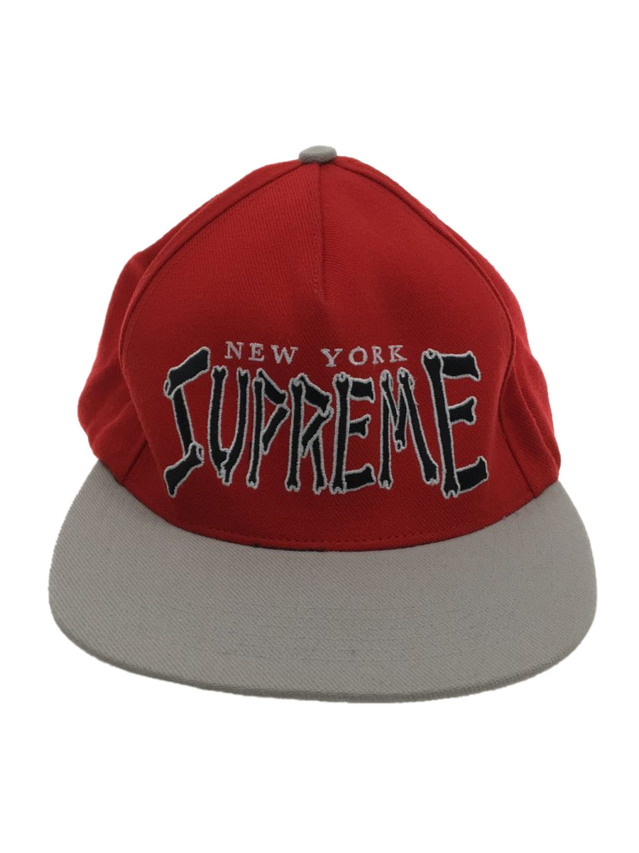 Supreme◇21SS/made in usa/キャップ/パネルキャップ/FREE/コットン