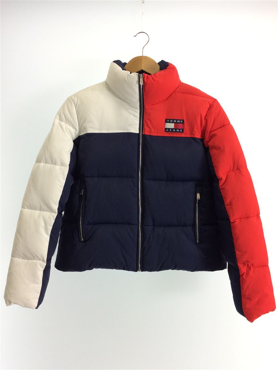TOMMY JEANS◇カラーブロックバッファダウンジャケット/DW0DW07365/M