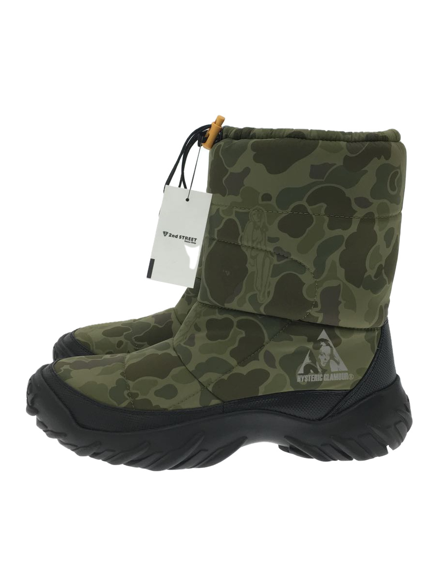 HYSTERIC GLAMOUR◇ヒステリックグラマー/ブーツ/26.5cm/GRN/ナイロン