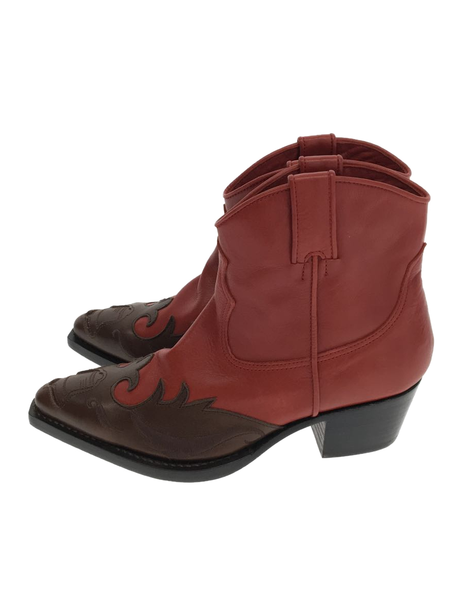 FACETASM◇ドレスシューズ/22.5cm/RED/レザー | bioimune.com.br