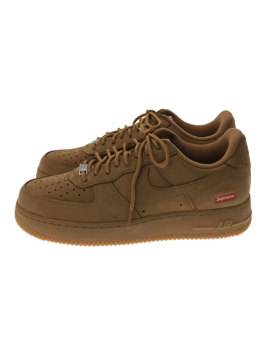 Supreme AIR FORCE 1 LOW 円高還元 DN1555-200 FLAX レザー CML 沸騰ブラドン 28cm
