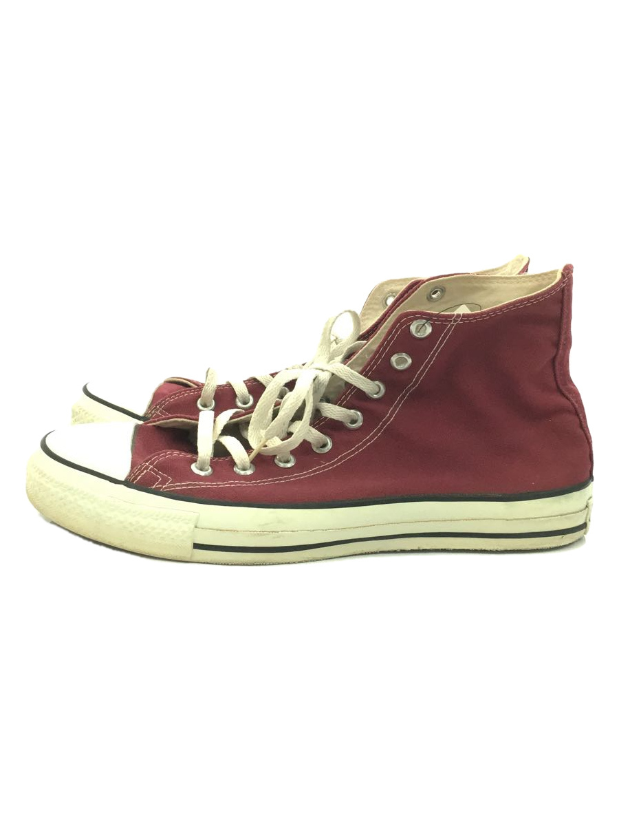 CONVERSE◇ハイカットスニーカー/US11.5/ボルドー/キャンバス/USA製