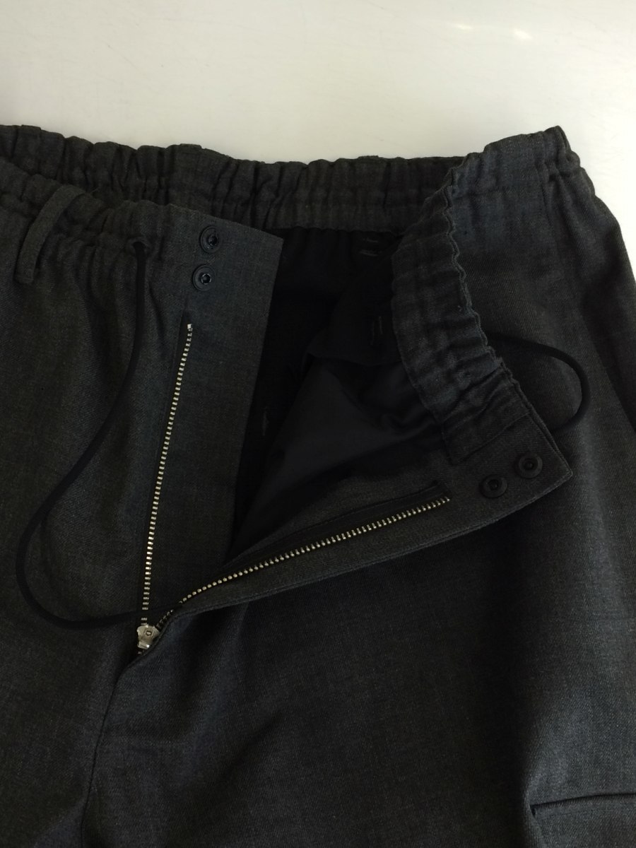 Y-3◇CLASSIC WINTER WOOL CARGO PANTS/M/ポリエステル/GK4593