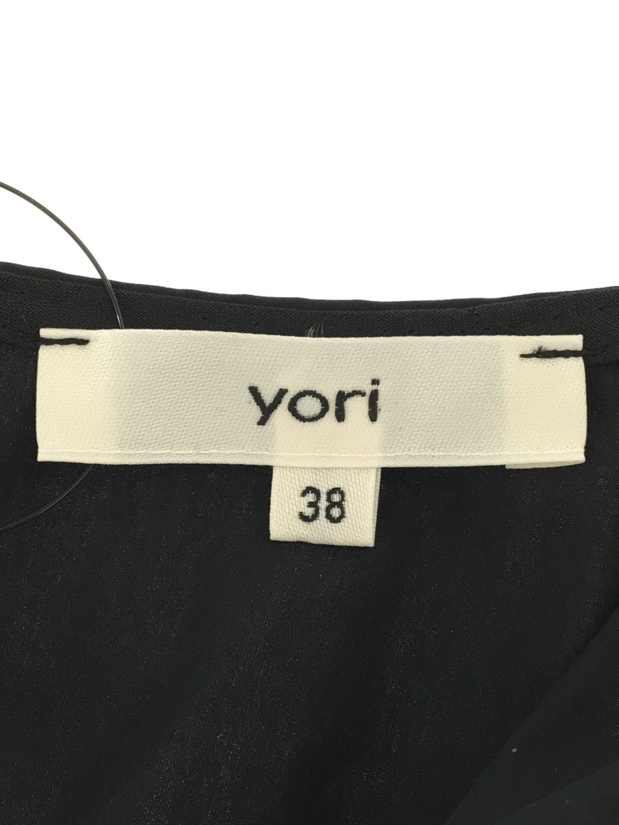 Yahoo!オークション - yori◇ルナスリーブブラウス/38/コットン/BLK/Y