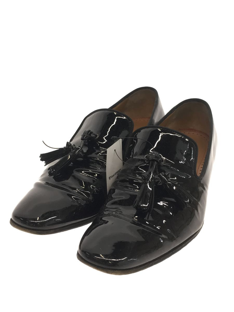 Christian Louboutin◇ドレスシューズ/41/BLK/PVC//タッセルローファー