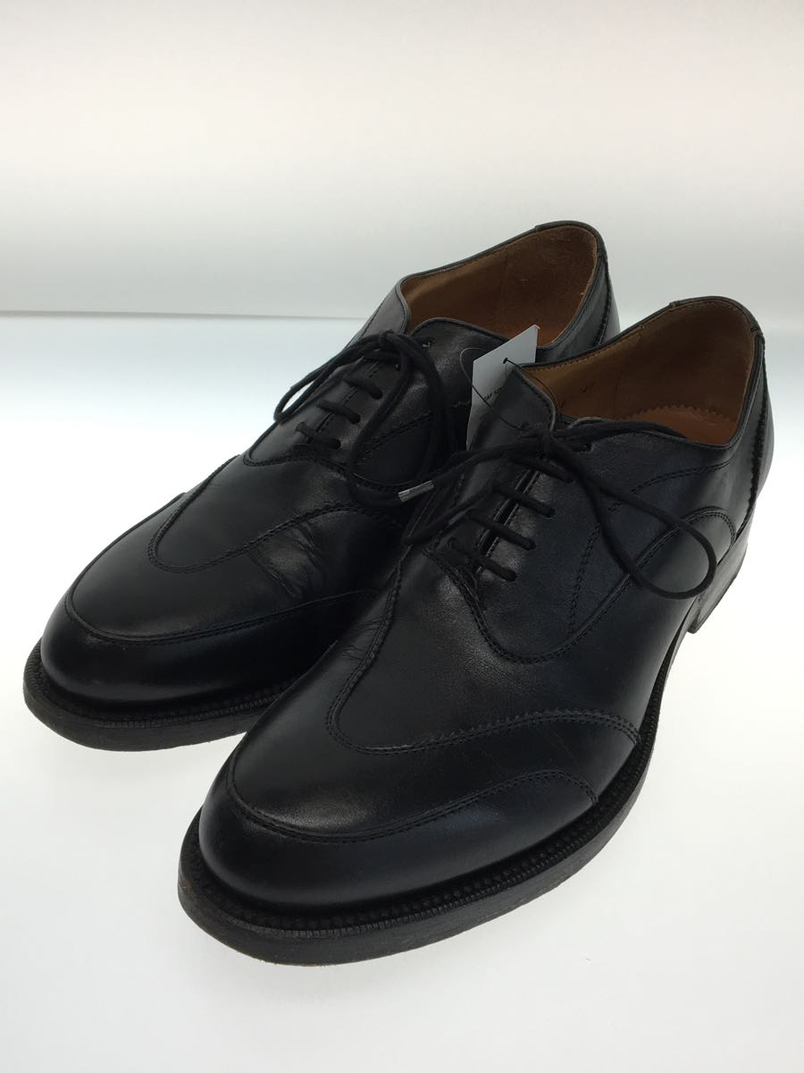 RAF SIMONS◇ドレスシューズ/41/BLK/レザー//レースアップ 内羽根