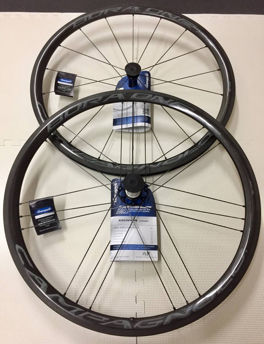 未使用 Campagnolo BORA ONE 35 AC3 クリンチャー ダークラベル リム