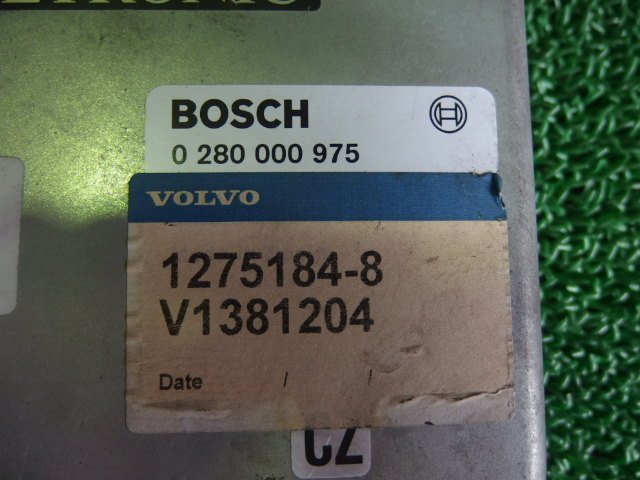 * Volvo 940 Estate 9B 95 year 9B230W engine computer -( stock No:49800) (3768) *