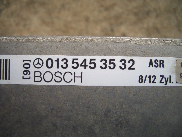 * Benz 500SEC/S500C W140 S Class 94 год 140070 ASR компьютер ( наличие No:A04831) (4487)