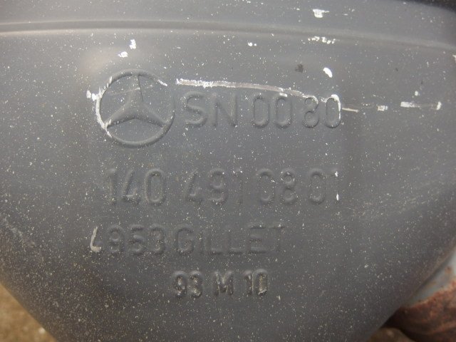 * Benz 500SEC/S500C W140 S Class 94 год 140070 задний muffler ( наличие No:56239) (4487)