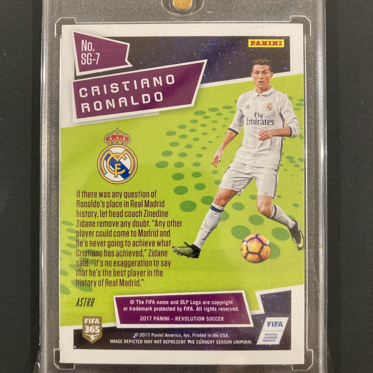 CRISTIANO RONALDO PANINI revolution クリスティアーノロナウド CRISTIANO RONALDO PANINI revolution クリスティアーノロナウド