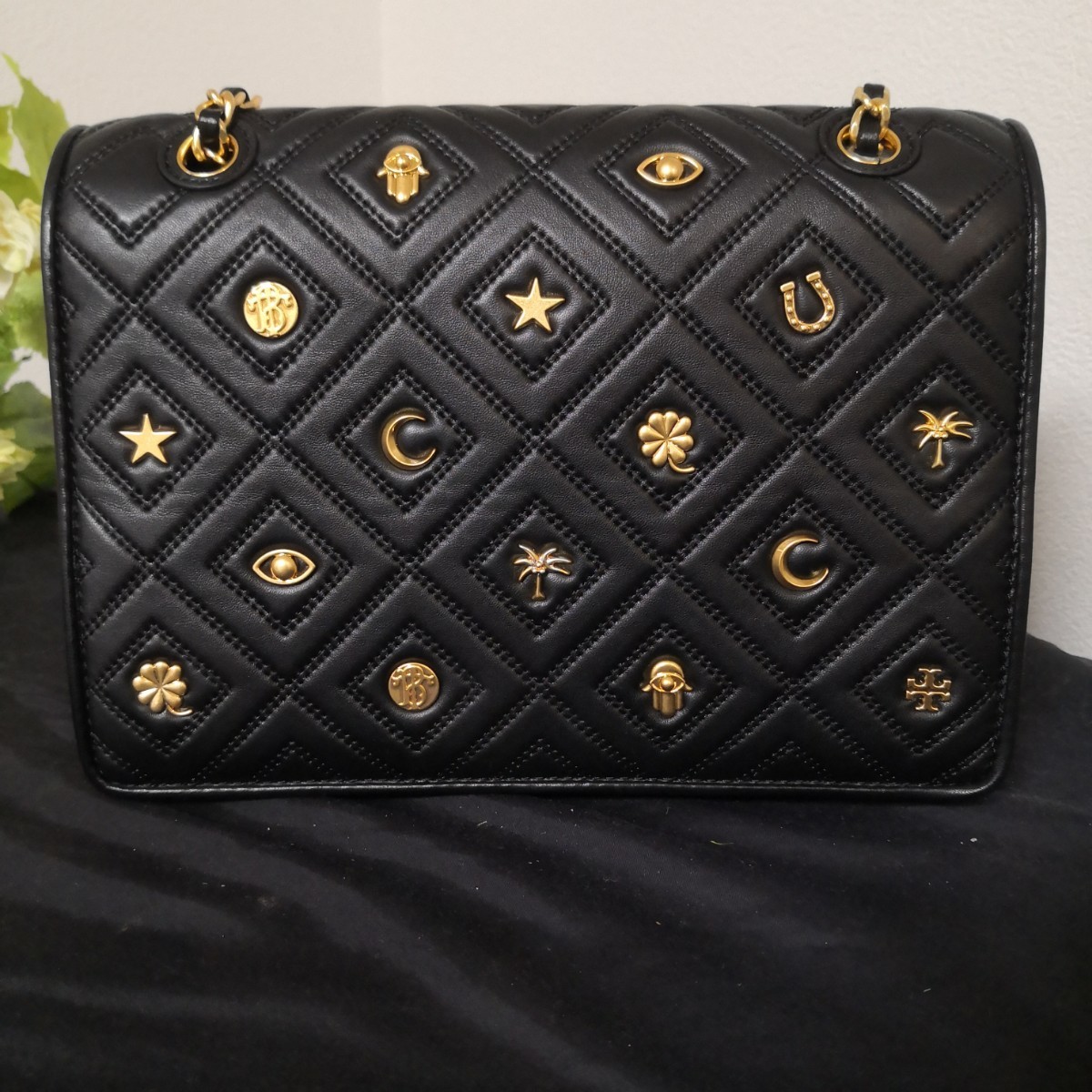 TORY BURCH トリーバーチ　ショルダーバッグ レザー 2way ロゴ