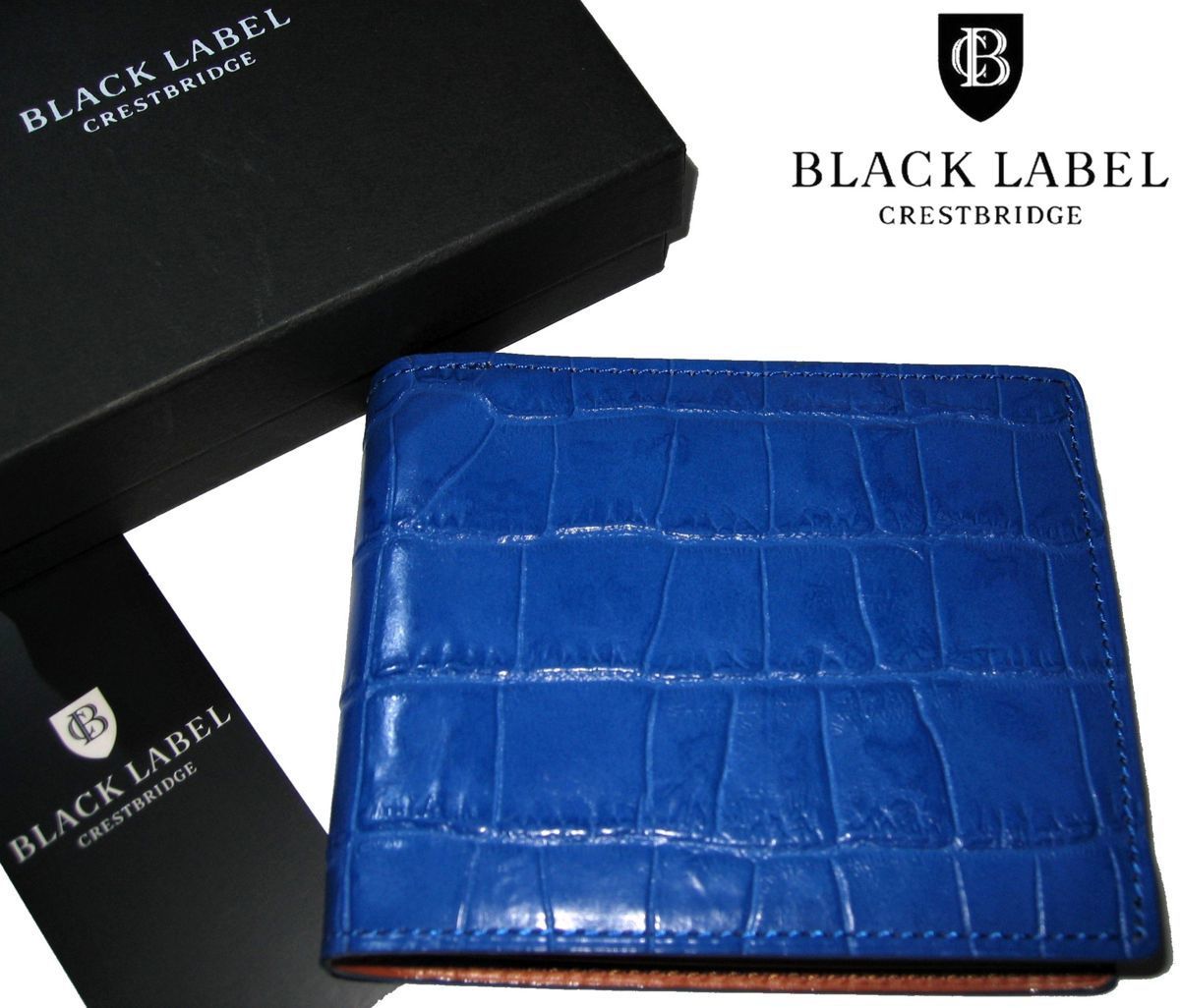 新品ラス1 定価2.2万▽ ブラックレーベルクレストブリッジ BLACKLABEL