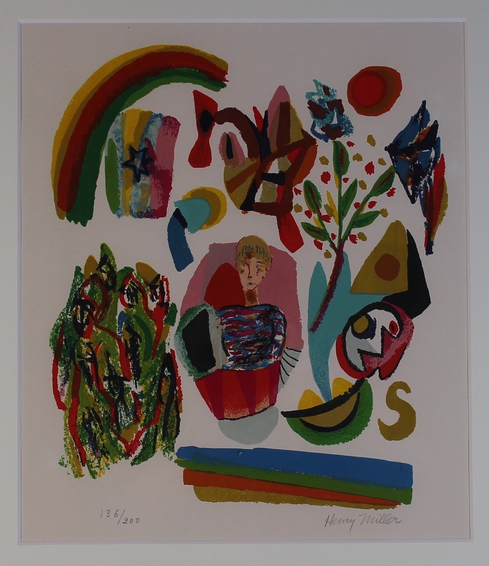 □Henry Miller ヘンリー・ミラー Dream of Spring 春の夢 リトグラフ