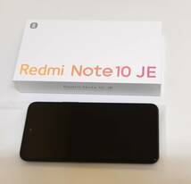 未使用 Xiaomi Redminote10 JE 64GB グラファイトグレー au