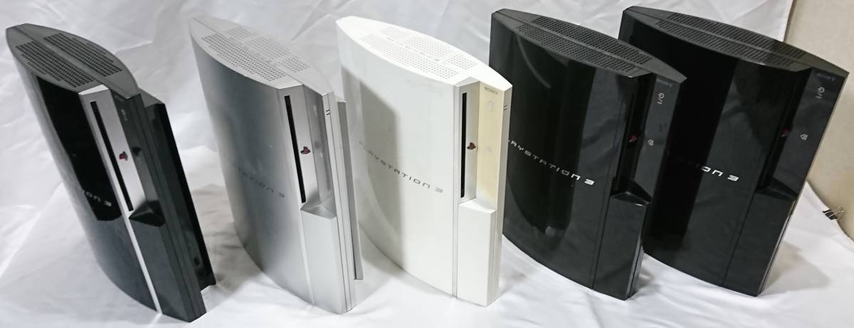 SONY　PlayStation3　大量　まとめて　動作未確認　ジャンク　5台　PS3　プレステ3　ソニー　CECHH00　CECHB00　現状渡し　手渡し可能_画像1
