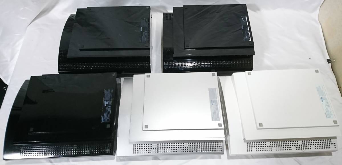 SONY　PlayStation3　大量　まとめて　動作未確認　ジャンク　5台　PS3　プレステ3　ソニー　CECHH00　CECHB00　現状渡し　手渡し可能_画像2