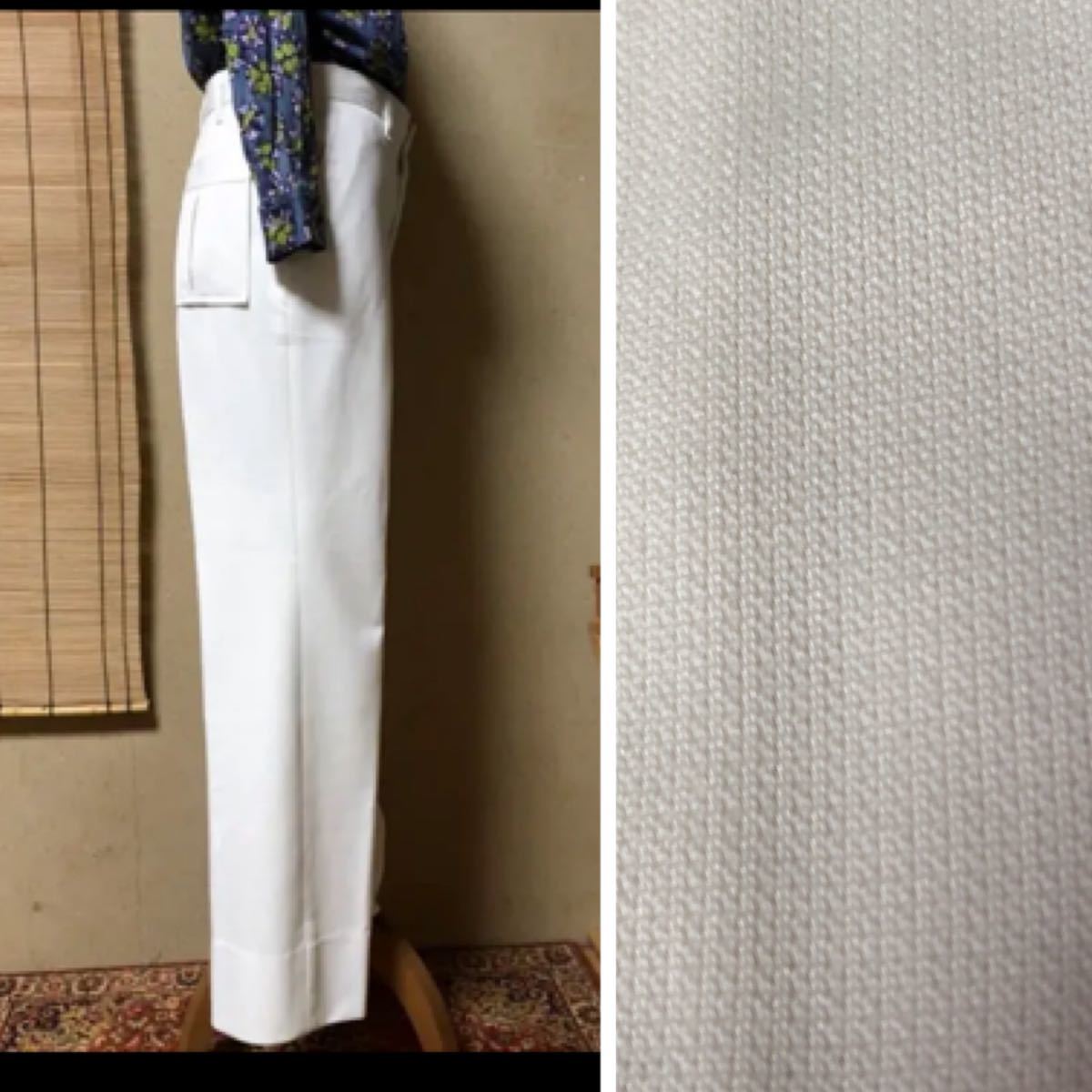 パンツ スラックス 白 パンツ Yahoo!フリマ(旧)-